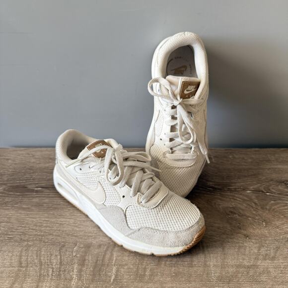 Nike Air Max SC Womens Size 6 Summit White Light Bone CW4554-108 - Picture 2 of 13